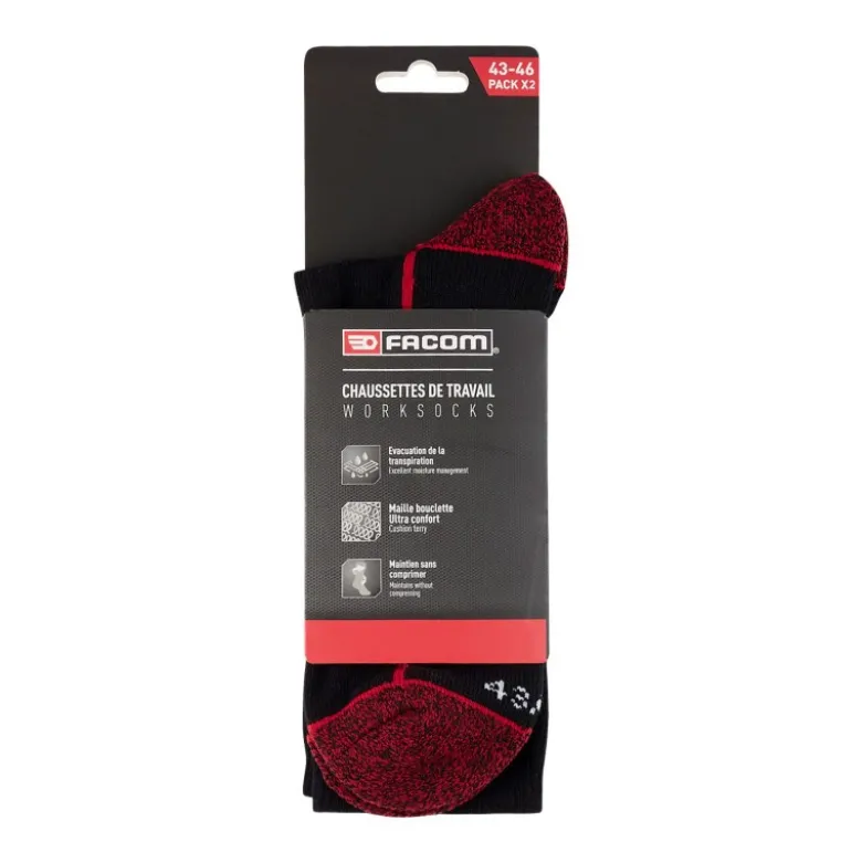 Chaussettes de travail SAFE Crew - FACOM | FX/1/SCSX2/SAF