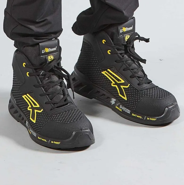 Chaussure de sécurité JOE ESD S3 CI SRC - RED LEVE - UPOWER | RV10014
