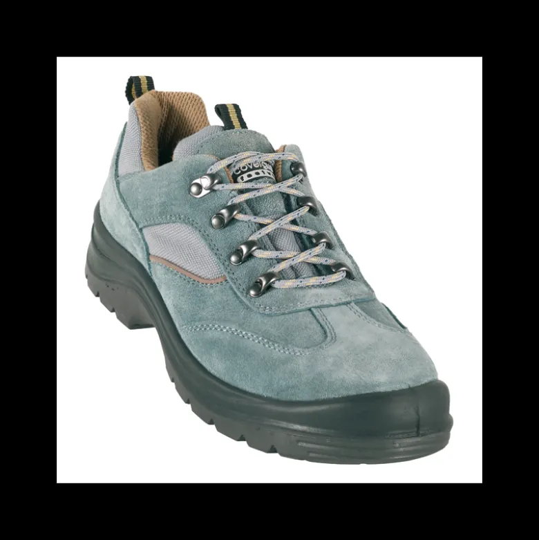 Chaussures de sécurité basses - COBALT Low S1P - composite croûte cuir bleue - COVERGUARD | 9COBL