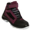 Chaussures de sécurité montantes pour femmes Air Top Lady Aubergine - S1P SRC ESD - Gaston Mille | AFHA1