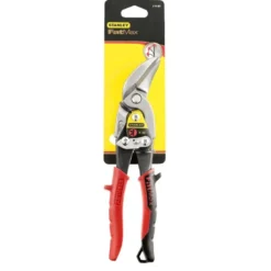 CISAILLE AVIATION A CHANTOURNER PASSE-FRANC GAUCHE 250MM - NEZ ARRONDI - STANLEY FATMAX 2-14-567