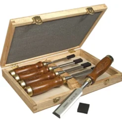 CISEAU A BOIS MANCHE BOIS - COFFRET DE 5 PIÈCES STANLEY 2-16-217