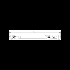 Clé dynamométrique 1/2" - 40 à 200nm - E100108 | Expert by Facom