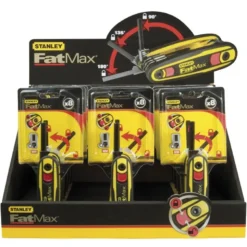 CLE MALE TORX SUR SUPPORT VERROUILLABLE - JEU DE 8 PIÈCES STANLEY FATMAX 0-97-553