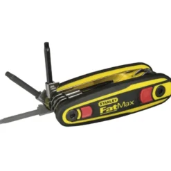 CLE MALE TORX SUR SUPPORT VERROUILLABLE - JEU DE 8 PIÈCES STANLEY FATMAX 0-97-553