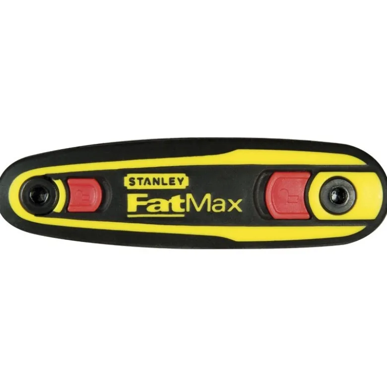 CLE MALE TORX SUR SUPPORT VERROUILLABLE - JEU DE 8 PIÈCES STANLEY FATMAX 0-97-553
