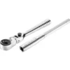 Cliquet Facom 1/4" compact tête flexible 180° + rallonge 100mm | R.180PB