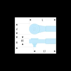 Cliquet 3/4" sans manche Facom | K.151B