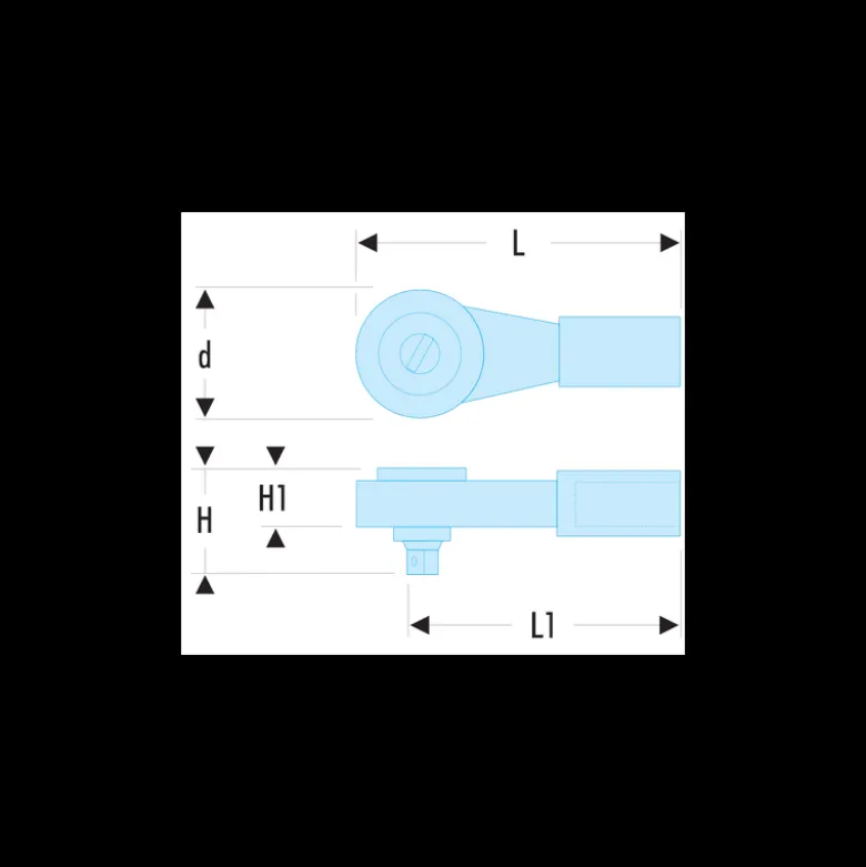 Cliquet 3/4" sans manche Facom | K.151B