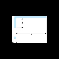 Clé mâle longue 2,5mm Facom | 83H.2,5