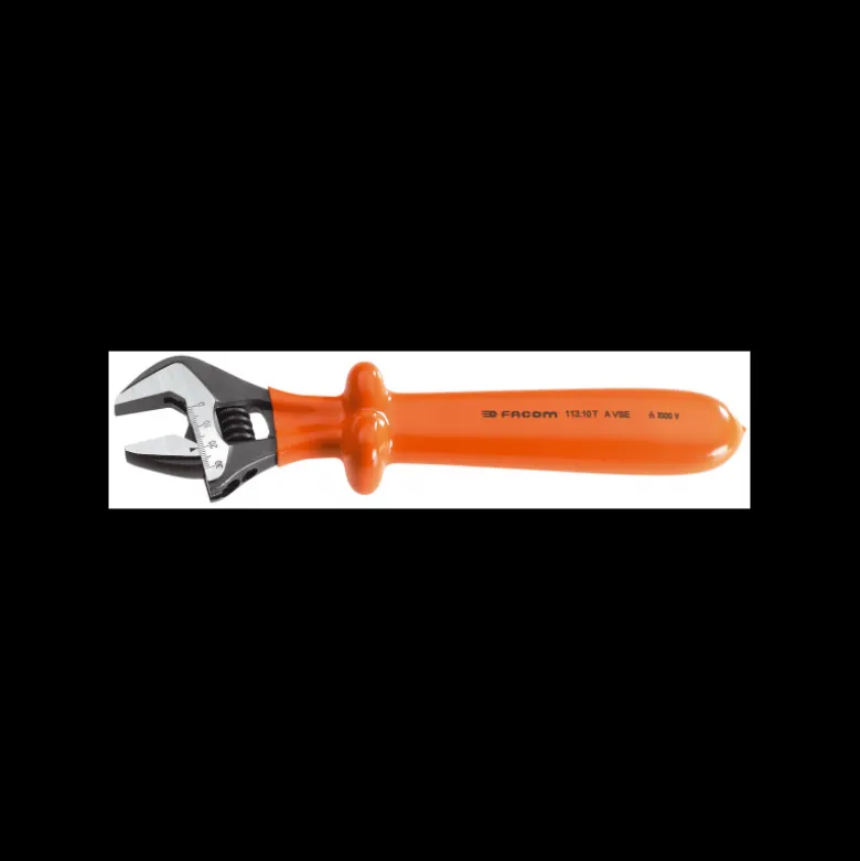 Clé à molette isolée 1000 Volts 27mm - FACOM FRANCE | 113.8TAVSE