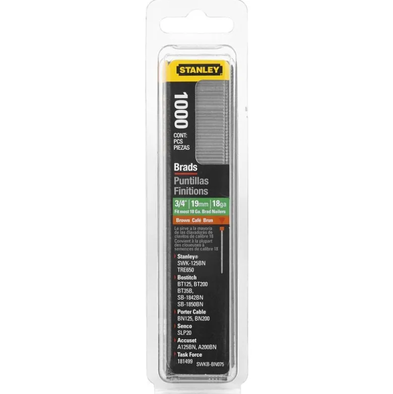 CLOUS 12MM - BOITE DE 1000 PIÈCES STANLEY 1-SWK-BN050T