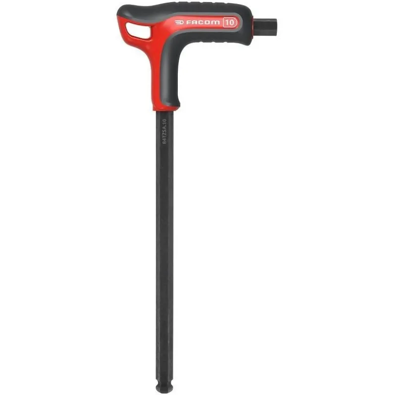 Clé 6 pans à tête sphérique 10mm - FACOM FRANCE | 84TZSA.10