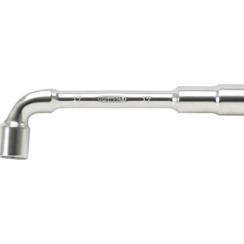 Clé à pipe débouchée CHROMEmat 6x6 pans, 8mm - KS Tools | 517.0408