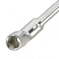 Clé à pipe débouchée CHROMEmat 6x6 pans, 8mm - KS Tools | 517.0408