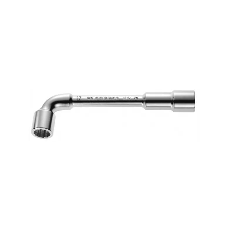 Clé à pipe débouchée forgée 12 pans x 6 pans 6mm Facom | 76.6