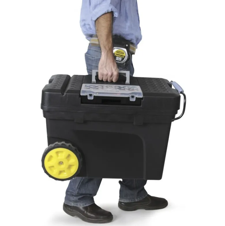 COFFRE DE CHANTIER CONTRACTOR A ROULETTE STANLEY 1-97-503