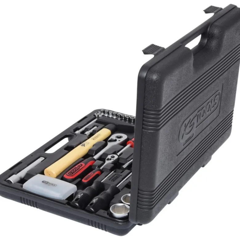 Coffre à outils 1/4'' +1/2'', 88 pcs. - KSTools | 911.0688