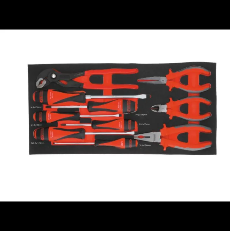 Coffre à outils Ultimate équipé - 3 tiroirs et plateau - 114 pcs - KS Tools | 922.0100