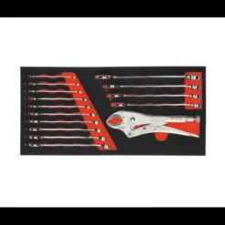 Coffre à outils Ultimate équipé - 3 tiroirs et plateau - 114 pcs - KS Tools | 922.0100