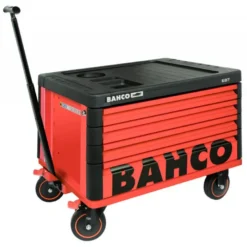 Coffre premium E87 4 tiroirs avec roues - Bahco | 1487K4W