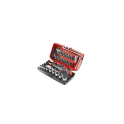 Coffret compact cliquet douilles Radio 1/4" boîte NANO - 6 pans FACOM RL.NANO1PB