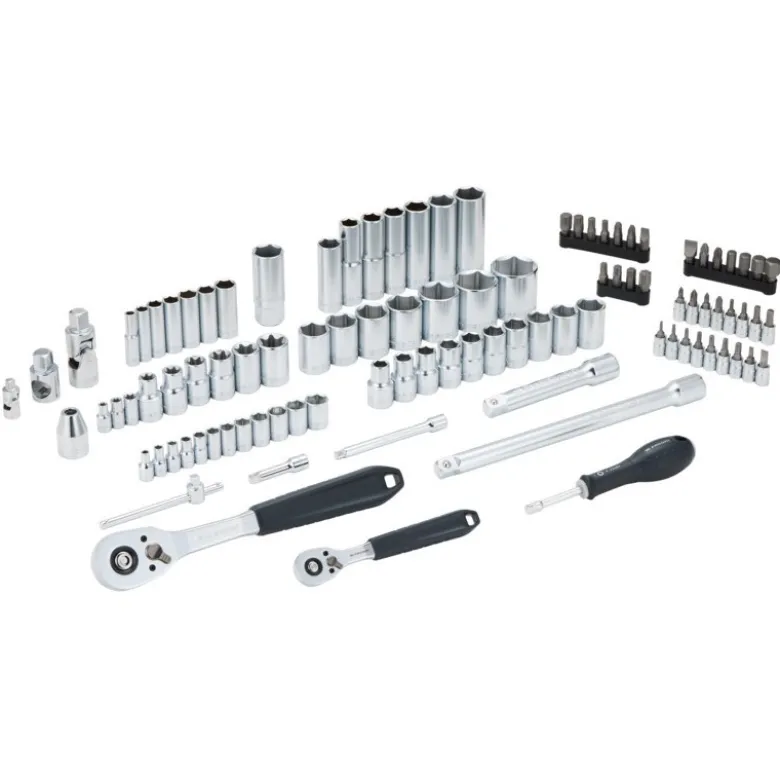 Coffret de douilles à cliquet Facom 1/2", 1/4" 100 pièces Twinbox - Facom | RSL.151-EP100PB