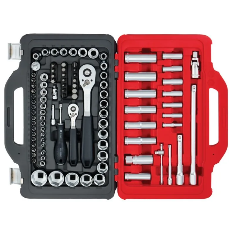 Coffret de douilles à cliquet Facom 1/2", 1/4" 100 pièces Twinbox - Facom | RSL.151-EP100PB