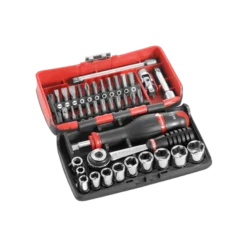 COFFRET DE DOUILLES DE SERRAGE ET DE VISSAGE 1/4'' FACOM | R2NANOPB