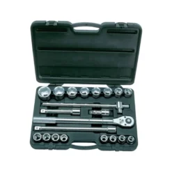 Coffret de douilles 6 pans - 3/4" - CHROMEplus - 21 pcs - KS Tools | 911.0721