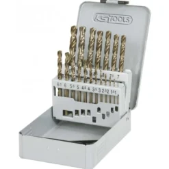Coffret de forets HSS-CO au cobalt, 19pcs - KS Tools | 330.3610