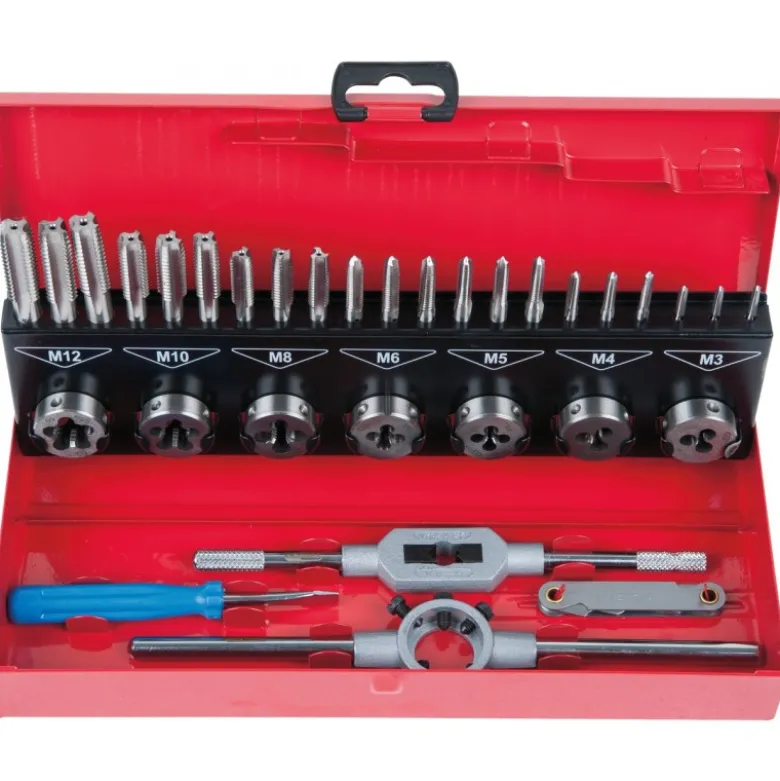 Coffret de jeux de tarauds et filières 32pcs - KS Tools | 331.0632