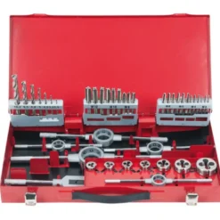 Coffret de jeux de tarauds, filières et forets - 44 pcs KS Tools | 331.0644