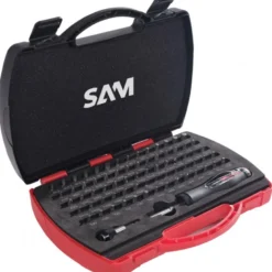 COFFRET D'EMBOUTS DE VISSAGE 72 PIECES - SAM | EMB-107