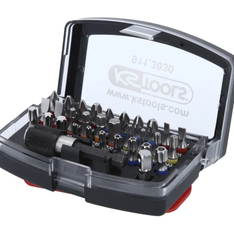 Coffret d'embouts TORSIONpower 1/4'', 32 pcs - KSTools | 911.3030