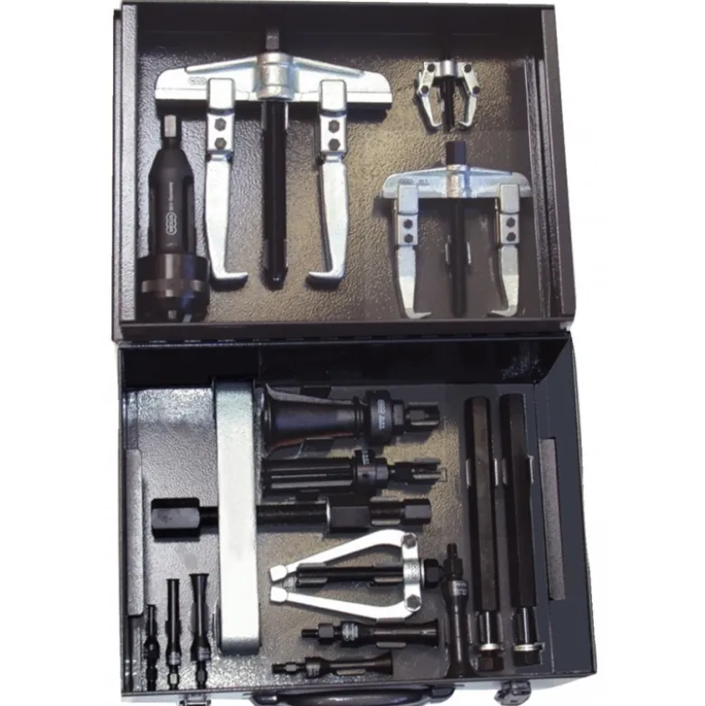 Coffret d'extracteurs prise intérieure - extérieure Ø 10 - 115 mm - 14 pcs - KS Tools | 660.0021