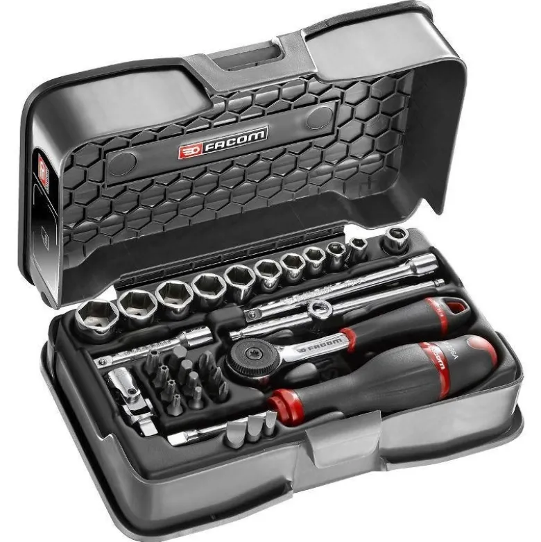 Coffret Douille 1/4" 6 pans Facom | R.161-5P6