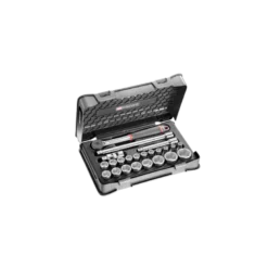 Coffret douilles 1/2" 6 pans métriques - 23 pièces | S.161-3P6PB Facom