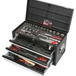 Coffret d'outils universels CHROMEplus 1/4'' + 1/2'', 99 pcs. - KSTools | 918.0100