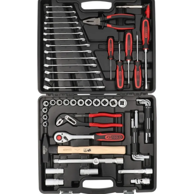 Coffret d'outils universels 1/2'', 47 pièces - KSTools | 917.0047