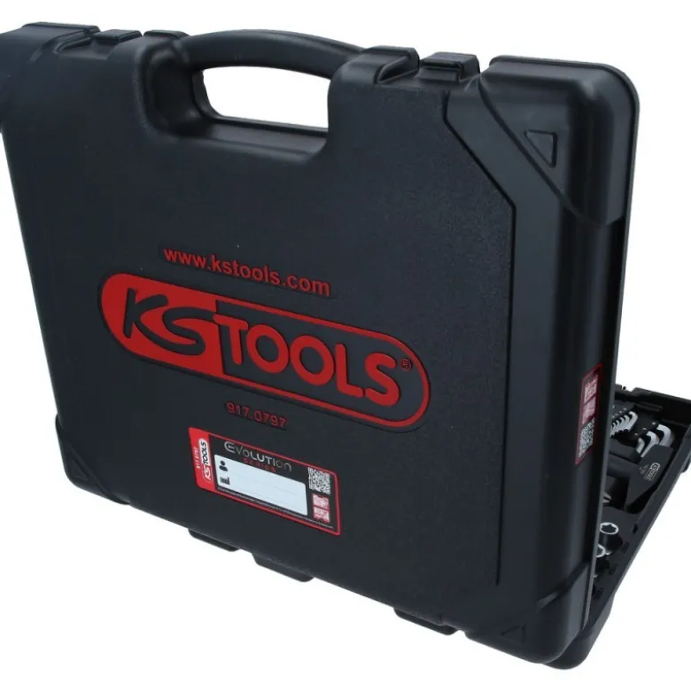 Coffret d'outils universels 1/4'' + 1/2'', 97 pcs. - KSTools | 917.0797