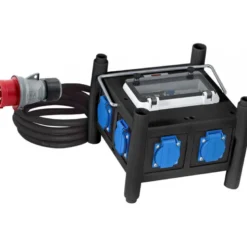 Coffret électrique mobile BDT 6M/16 IP44 2m H07RN-F 5G2,5 - Brennenstuhl | 1153661006