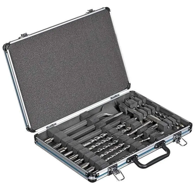 Coffret Makita 12 forets + 5 burins emmanchement sds (+) plus | D-42444