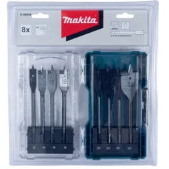 Coffret 8 mèches plates à bois MAKITA | E-08698
