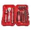 COFFRET 38PCS CLÉS ET DOUILLE À CLIQUET 1/4" - Blister - Milwaukee | 4932498381