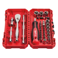 COFFRET 38PCS CLÉS ET DOUILLE À CLIQUET 1/4" - Blister - Milwaukee | 4932498381