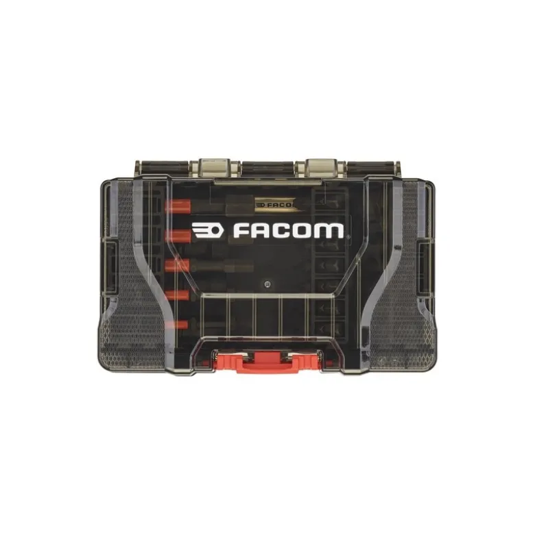 Coffret 30 pièces d'embouts impacts et accessoires 1/4" Facom | EN.1J30PB
