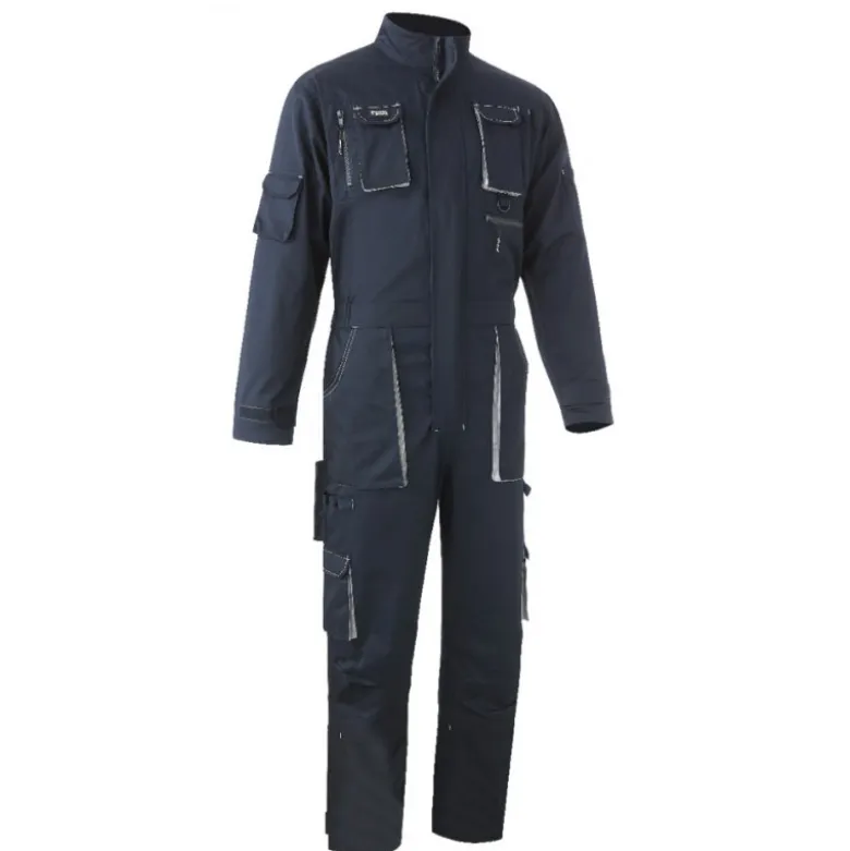 Combinaison - NAVY II - 60% CO/40% PES 245g/m2 - Marine/Gris - COVERGUARD | 5NAC050