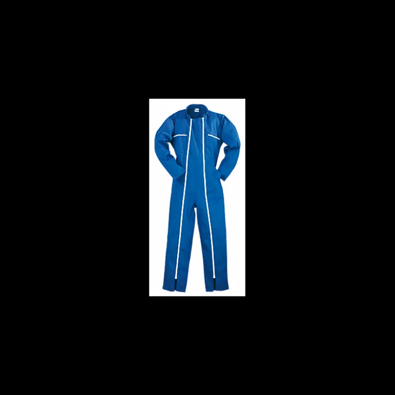 Combinaison 2 zips polycoton bleu - 245 g/m2 - COVERGUARD | 74544