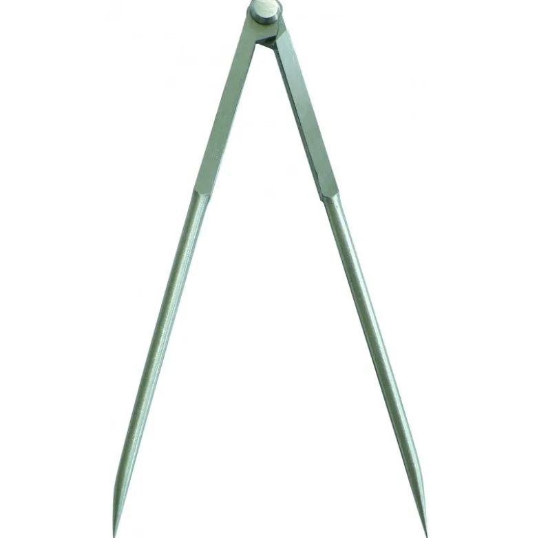 COMPAS A CHARNIERE A POINTES 310MM ACIER POLI TALIAPLAST | 402524